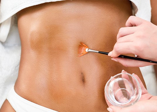 Stomach Waxing